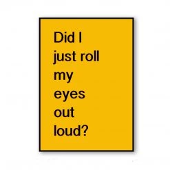 Typo-gra-phy DID I JUST ROLL MY EYES OUT LOUD