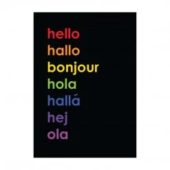 Typo-gra-phy HELLO