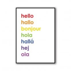Typo-gra-phy HELLO