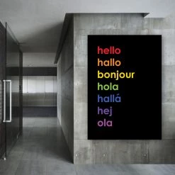 Typo-gra-phy HELLO