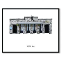 Cowfield Design 1520 BAR - Galway Pub Print - Made In Ireland