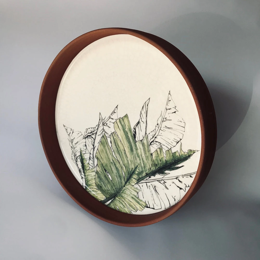 Stephen Farnan Pottery All Pottery Banana Plant - Botanical