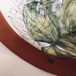 Stephen Farnan Pottery Monstera Plant - Botanical