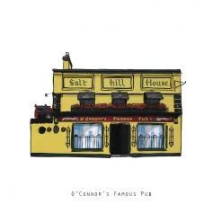 Cowfield Design Irish Pub Prints O’CONNOR’S FAMOUS PUB - Galway Pub Print - Made In Ireland