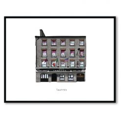 Cowfield Design Irish Pub Prints TAAFFES - Galway Pub Print - Made In Ireland