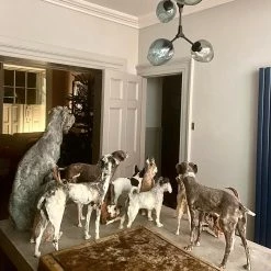 Ostinelli & Priest'Play Time' - Street Dog - Handmade Ceramic Sculpture All Pottery