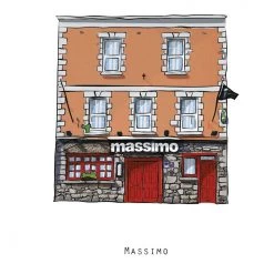 Cowfield Design MASSIMO - Galway Pub Print - Made In Ireland