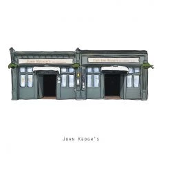 Cowfield Design Irish Pub Prints JOHN KEOGH’S - Galway Pub Print - Made In Ireland