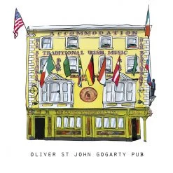 Cowfield Design OLIVER ST JOHN GOGARTY - Dublin Pub Print - Made In Ireland