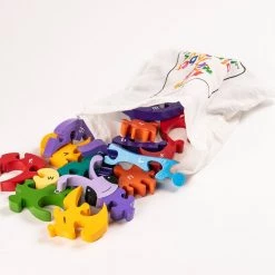 BUTTERFLY - Wooden Alphabet Jigsaw Puzzle