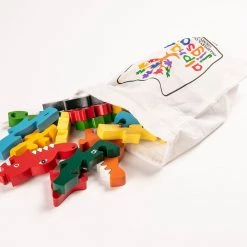 CROCODILE - Wooden Alphabet Jigsaw Puzzle