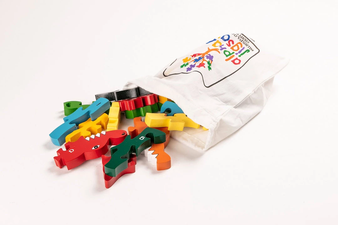 CROCODILE - Wooden Alphabet Jigsaw Puzzle