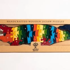 CROCODILE - Wooden Alphabet Jigsaw Puzzle