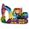 DIGGER - Wooden Alphabet Jigsaw Puzzle Wooden Jigsaw Puzzles