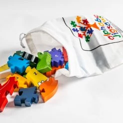 Wooden Jigsaw Puzzles ELEPHANT - Wooden Alphabet Jigsaw Puzzle