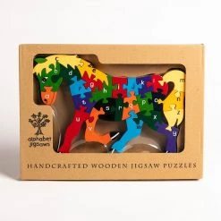 Wooden Jigsaw Puzzles HORSE - Wooden Alphabet Jigsaw Puzzle