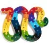 SNAKE - Wooden Alphabet Jigsaw Puzzle Wooden Jigsaw Puzzles