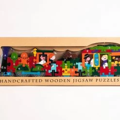 TRAIN - Wooden Alphabet Jigsaw Puzzle