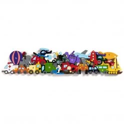 TRANSPORT - Wooden Alphabet Jigsaw Puzzle