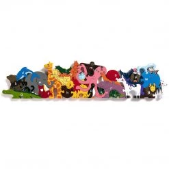 Wooden Jigsaw Puzzles ZOO - Wooden Alphabet Jigsaw Puzzle
