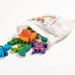 Alphabet Jigsaw CREEPY CRAWLIES - Wooden Number Jigsaw Puzzle Wooden Jigsaw Puzzles