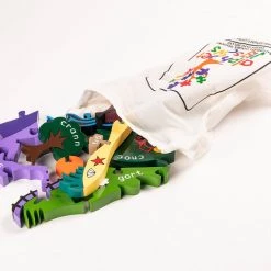 Alphabet Jigsaw IRELAND PROVINCES - Wooden Jigsaw Puzzle Wooden Jigsaw Puzzles