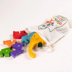 Alphabet Jigsaw ELEPHANT - Wooden Number Jigsaw Puzzle