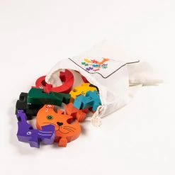 Alphabet Jigsaw Wooden Jigsaw Puzzles CAT - Wooden Number Jigsaw Puzzle