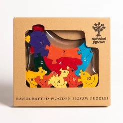 Alphabet Jigsaw HEN - Wooden Number Jigsaw Puzzle