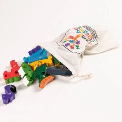 Alphabet Jigsaw Wooden Jigsaw Puzzles TRACTOR - Wooden Number Jigsaw Puzzle