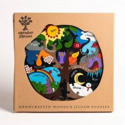 Alphabet Jigsaw SEASONS - Wooden Jigsaw Puzzle
