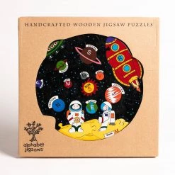 Alphabet Jigsaw Wooden Jigsaw Puzzles SOLAR SYSTEM - Wooden Jigsaw Puzzle