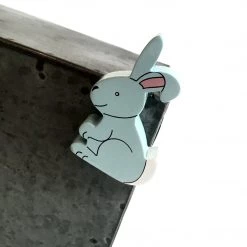 Alphabet Jigsaw RABBIT - Wooden Animal Magnet Animal Magnets