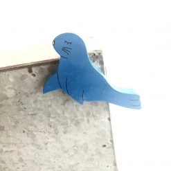 Alphabet Jigsaw SEAL - Wooden Animal Magnet