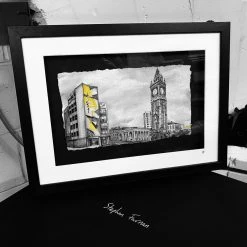 Stephen Farnan Studio ALBERT CLOCK, BELFAST - Leaning Clock In Belfast By Stephen Farnan