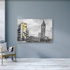 Stephen Farnan Studio ALBERT CLOCK, BELFAST - Leaning Clock In Belfast By Stephen Farnan