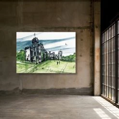 Stephen Farnan Studio Ashford Castle - County Mayo By Stephen Farnan