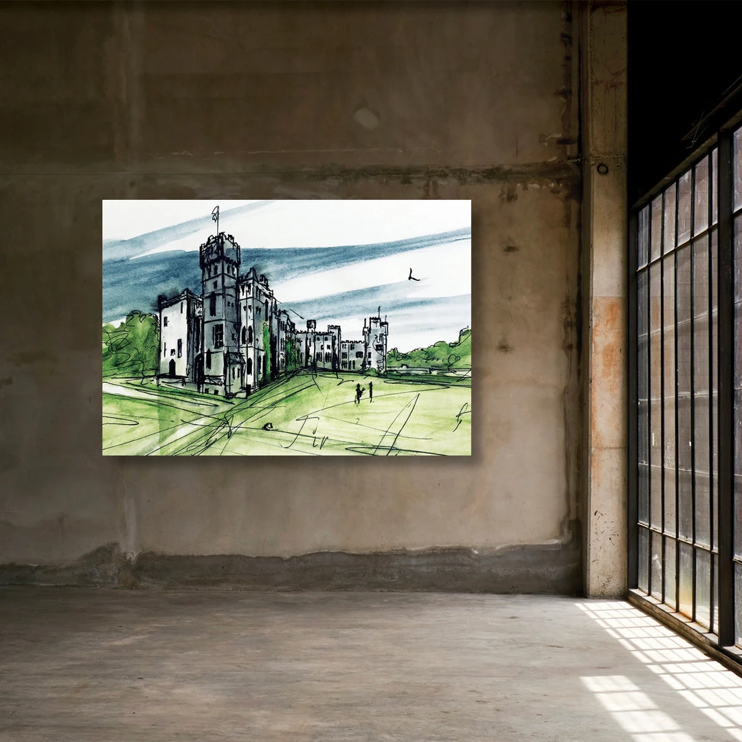 Stephen Farnan Studio Ashford Castle - County Mayo By Stephen Farnan