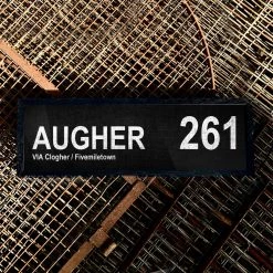 Belfast Canvas Co. Canvas Bus Signs AUGHER / Clougher / Fivemiletown 261