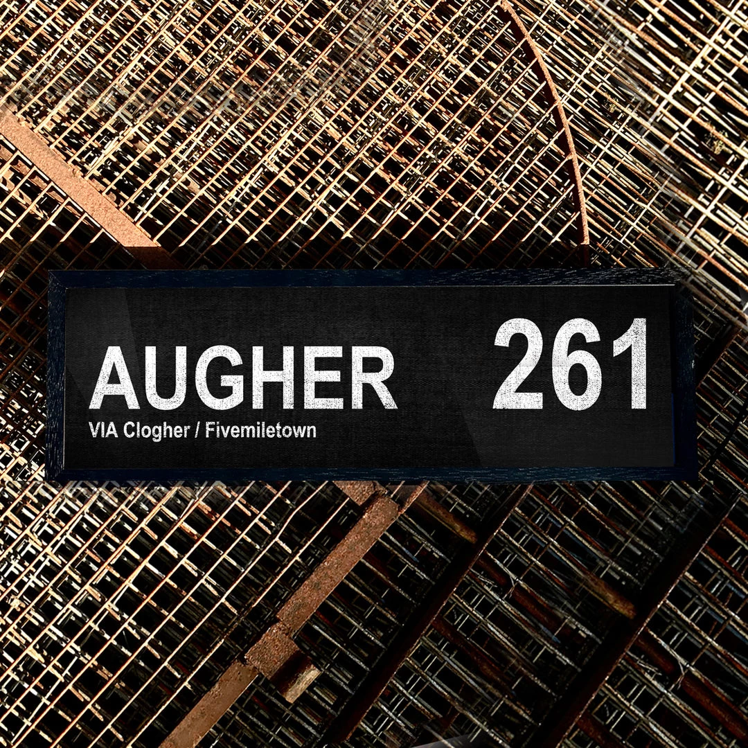 Belfast Canvas Co. Canvas Bus Signs AUGHER / Clougher / Fivemiletown 261