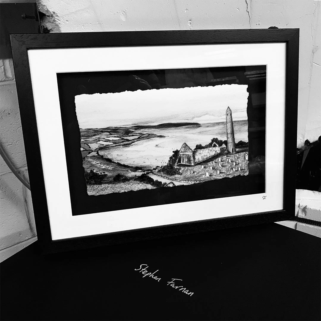 Stephen Farnan Studio ARDMORE - Seaside Fishing Village South Coast County Waterford By Stephen Farnan Places