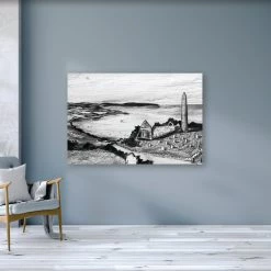 Stephen Farnan Studio ARDMORE - Seaside Fishing Village South Coast County Waterford By Stephen Farnan Places