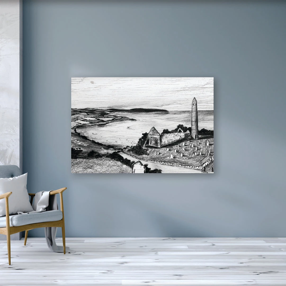 Stephen Farnan Studio ARDMORE - Seaside Fishing Village South Coast County Waterford By Stephen Farnan Places