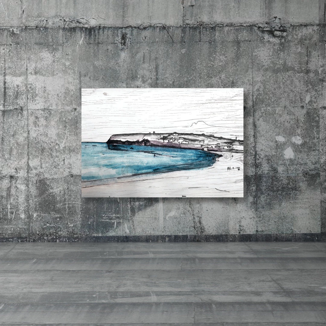 Stephen Farnan Studio Places ARDMORE - (C) Mile Long Sandy Beach County Waterford By Stephen Farnan