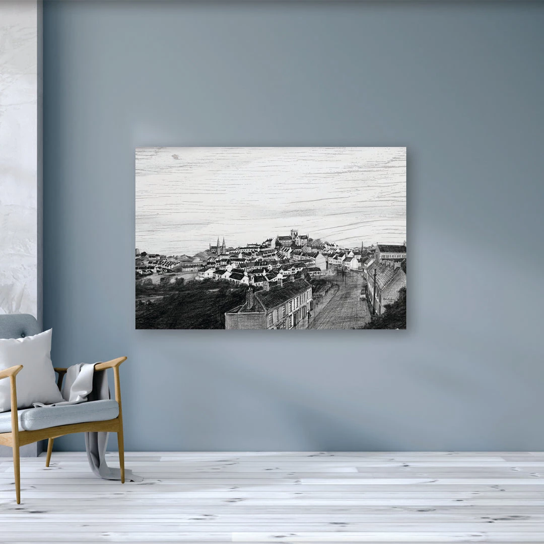 Stephen Farnan Studio ARMAGH FROM LOWER IRISH STREET - County Armagh By Stephen Farnan Places