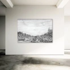 Stephen Farnan Studio Places ARMAGH FROM THE EAST - County Armagh By Stephen Farnan