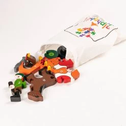 Alphabet Jigsaw Wooden Jigsaw Puzzles IRISH FARM - Wooden Jigsaw Puzzle