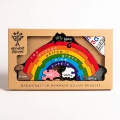 Alphabet Jigsaw Rainbow