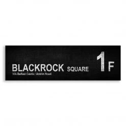 Belfast Canvas Co. BLACKROCK SQUARE 1F Via Belfast Castle / Antrim Road Canvas Bus Signs