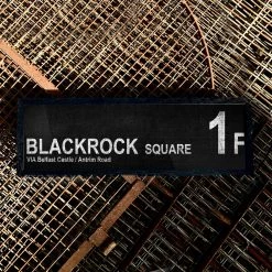 Belfast Canvas Co. BLACKROCK SQUARE 1F Via Belfast Castle / Antrim Road Canvas Bus Signs